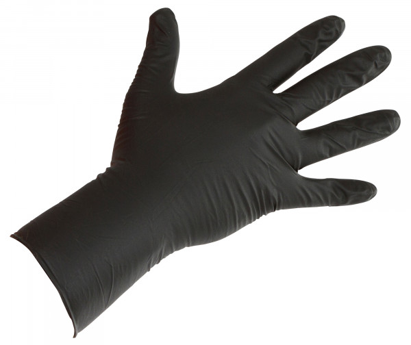 Allzweckhandschuh Nitrile Long Black in 5 Größen