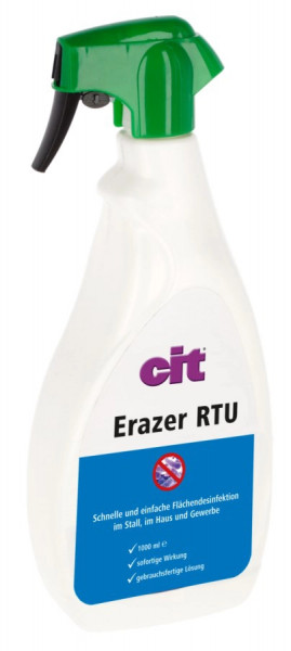 cit Flächendesinfektionsspray Erazer RTU, 1000 ml in der Sprühflasche