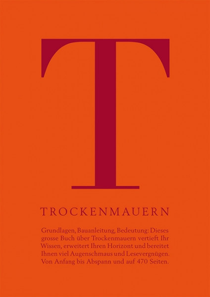 Trockenmauern - Grundlagen, Bauanleitung, Bedeutung, Haupt Verlag,