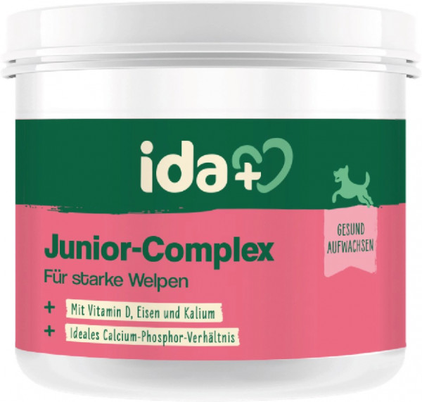 IdaPlus® Junior-Complex für junge Hunde, 400 g in der Dose