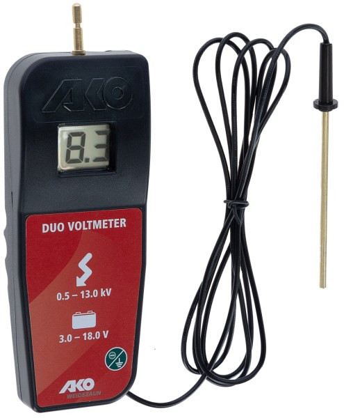 AKO Digital-DUO-Voltmeter misst sowohl Hoch- als auch Niederspannungen