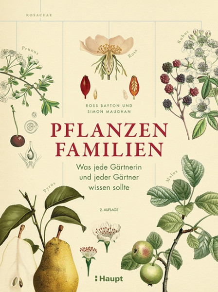 Pflanzenfamilien - Was jede Gärtnerin und jeder Gärtner wissen sollte, Haupt Verlag, Autoren R. Bayton, S. Maughan