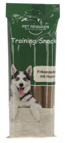 Pet Rewards Frikadellen, Hundeleckerlis aus Getreide und Huhn, 250 g