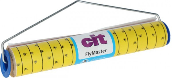 cit Fliegenrolle FlyMaster 7 m, 100% giftfrei zur Bekämpfung fliegender Insekten