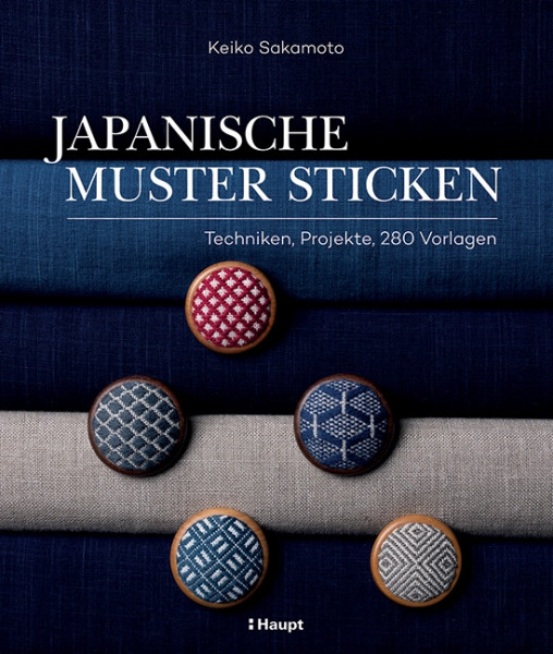 Japanische Muster sticken, Haupt Verlag, Autorin K. Sakamoto