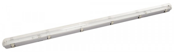 Feuchtraum-Wannenleuchte für LED-Röhren, ausschließlich geeignet für T8 LED-Röhren