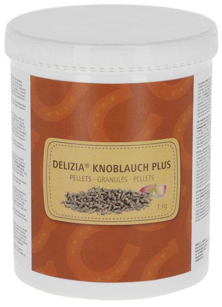 Delizia® Knoblauch Plus Pellets 1 kg in der Dose