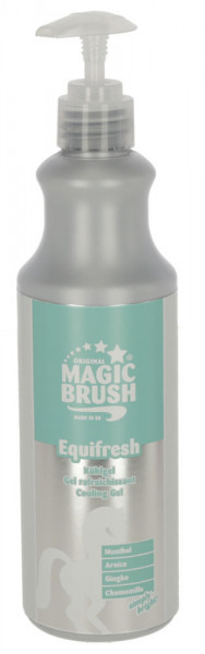 MagicBrush Kühlgel Equifresh ideal zur Kühlung und Erfrischung von müden Pferdebeine, 500 ml