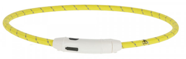 LED-Halsband Maxi Safe, Leuchthalsband in gelb