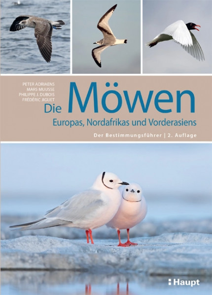 Die Möwen Europas, Nordafrikas und Vorderasiens, Haupt Verlag, Autoren P. Adriaens et al.