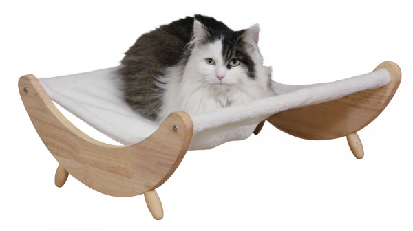 Hängematte Dream für große Katzen, Katzenschlafplatz aus weichem Plüsch