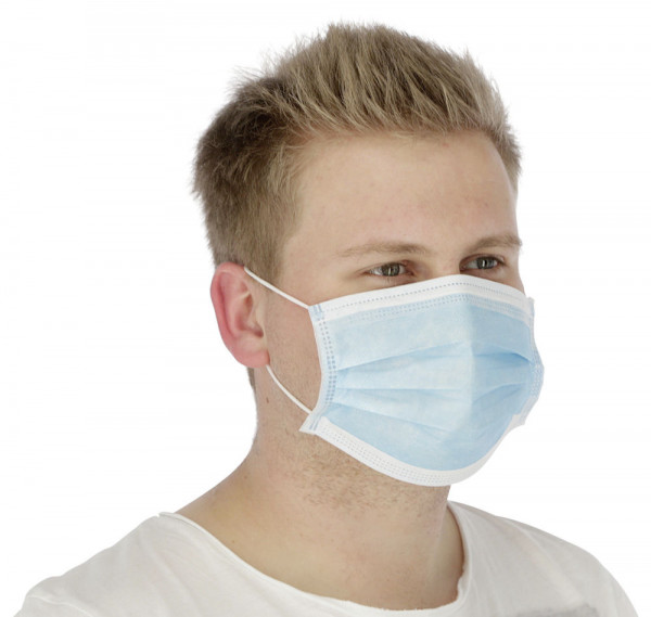 Mund-Nasen-Schutz, leichte Hygienemaske zum Schutz vor Staub und Tröpfchen