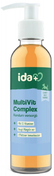 IdaPlus® Multivit Complex - Ergänzungsfuttermittel für Hunde